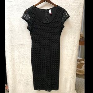 Black cocktail dress